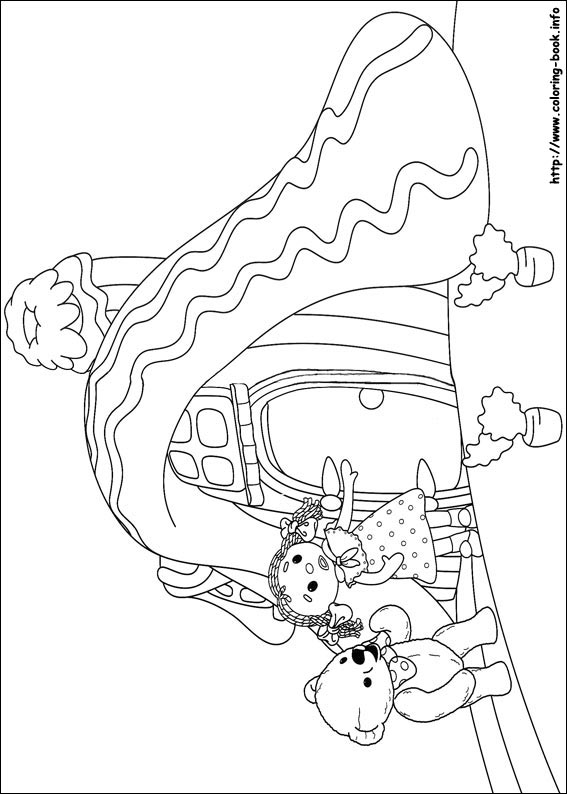 Andy Pandy coloring picture